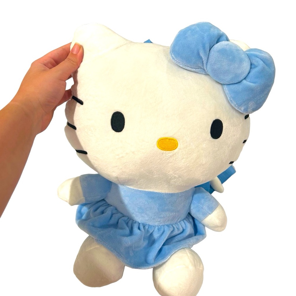 Hello kitty angel plush backpack